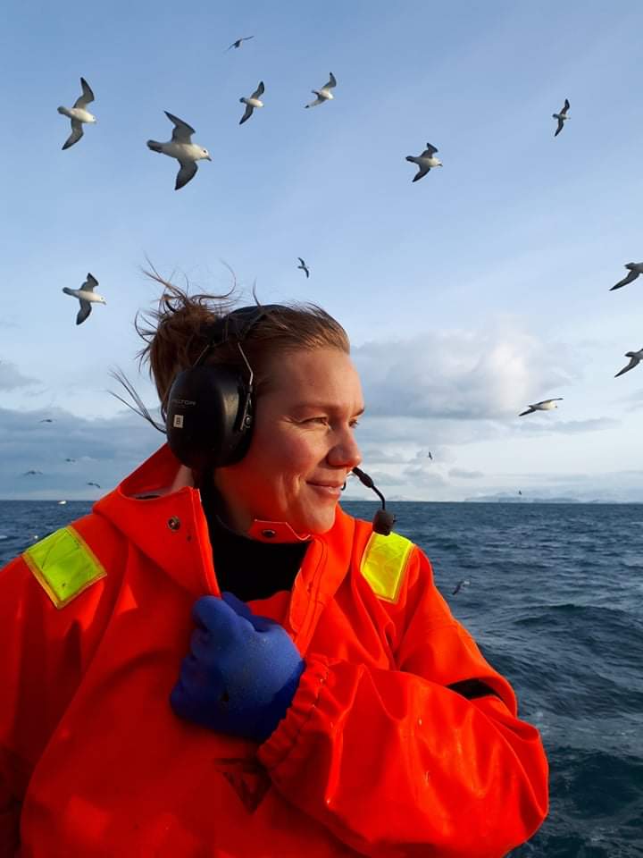 Deep-sea ecologist Hronn Egilsdottir of the Marine and Freshwater Research Institute, Iceland